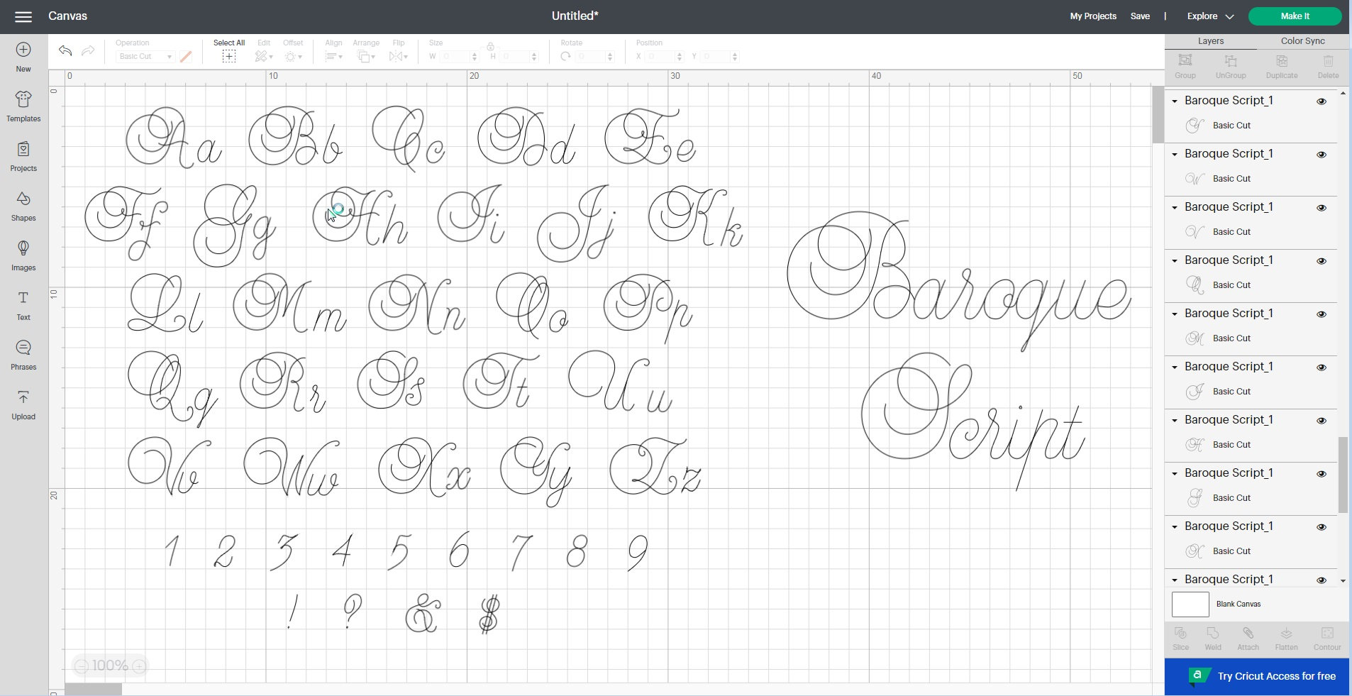 Cricut Font for Pen Cricut Single Line Font for Laser Etsy