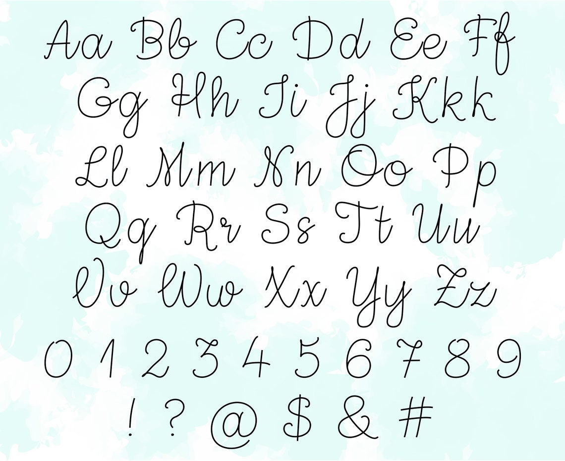 Cricut Schrift für Pen Cricut Single Line Font One Line Font | Etsy