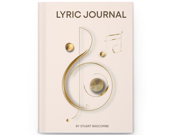 Personalisiertes Lyric Journal,