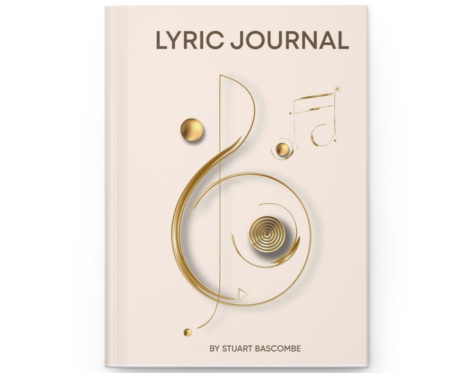 Personalized Lyric Journal,