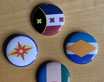 Dream Smp Flag pins