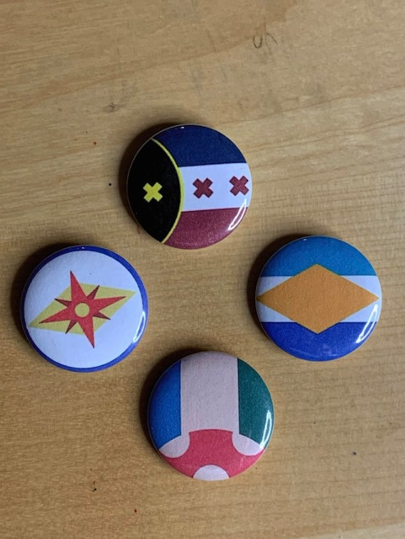Dream Smp Flag pins