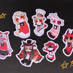 ¡Pegatina de Hazbin Hotel!