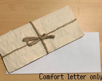 Dsmp Comfort C!Character Letter