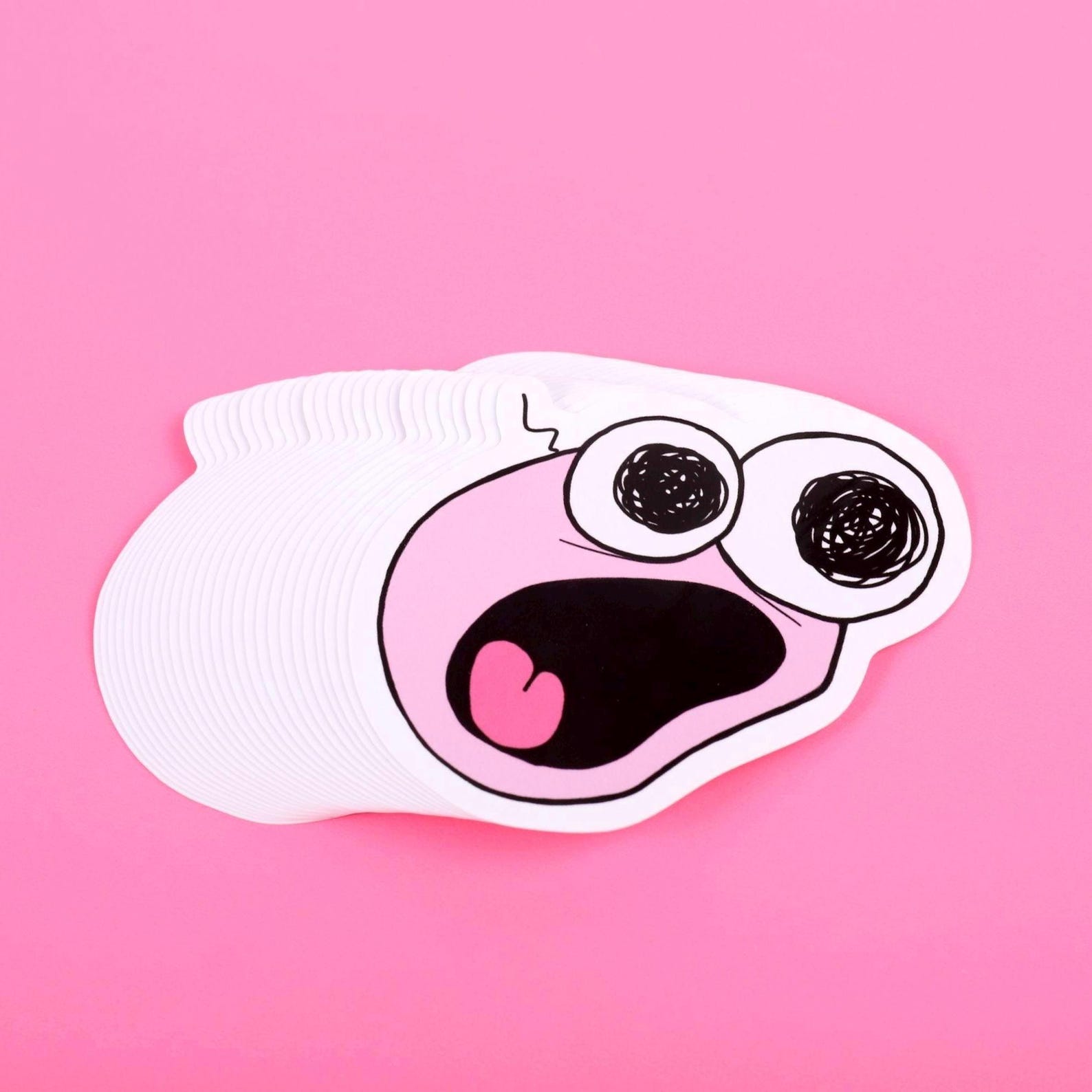 Pim Smiling Friends Sticker! - Etsy