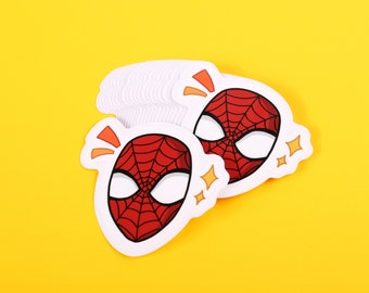 Spiderman doodle sticker