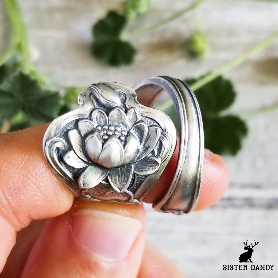 Flower Line Ring - Silver PLOW 【公式通販】