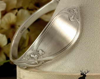 Norwegian 830 Silver Dragon Bracelet, Antique Viking Arm Ring, Unique Norse Draconic Weave Wrist Cuff, Silver Dragon Jewelry, DRBR