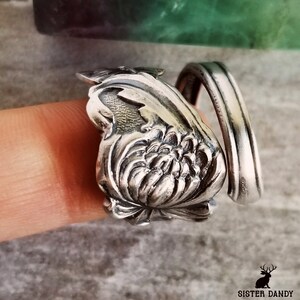 Chrysanthemum Ring - Etsy