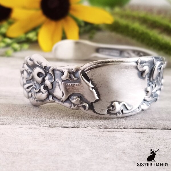 Sterling Silver Spoon Bracelet Etsy