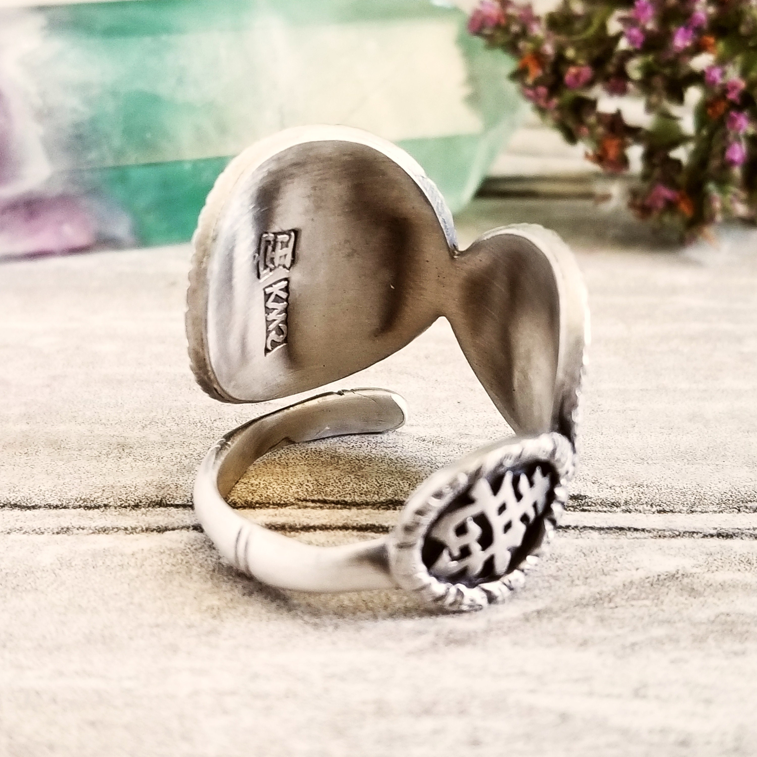 Japanese Kanji Good Luck Ring, Sterling Fuku Ring, Handmade Coin Ring, Vintage Spoon Jewelry, Family Unity Ring, Japanese Silver Ring, 2013 - Etsy Japanese Kanji Good Luck Ring, Sterling Fuku Ring, Handmade Coin Ring, Vintage Spoon Jewelry, Family Unity Ring, Japanese Silver Ring, 2013 - Etsy