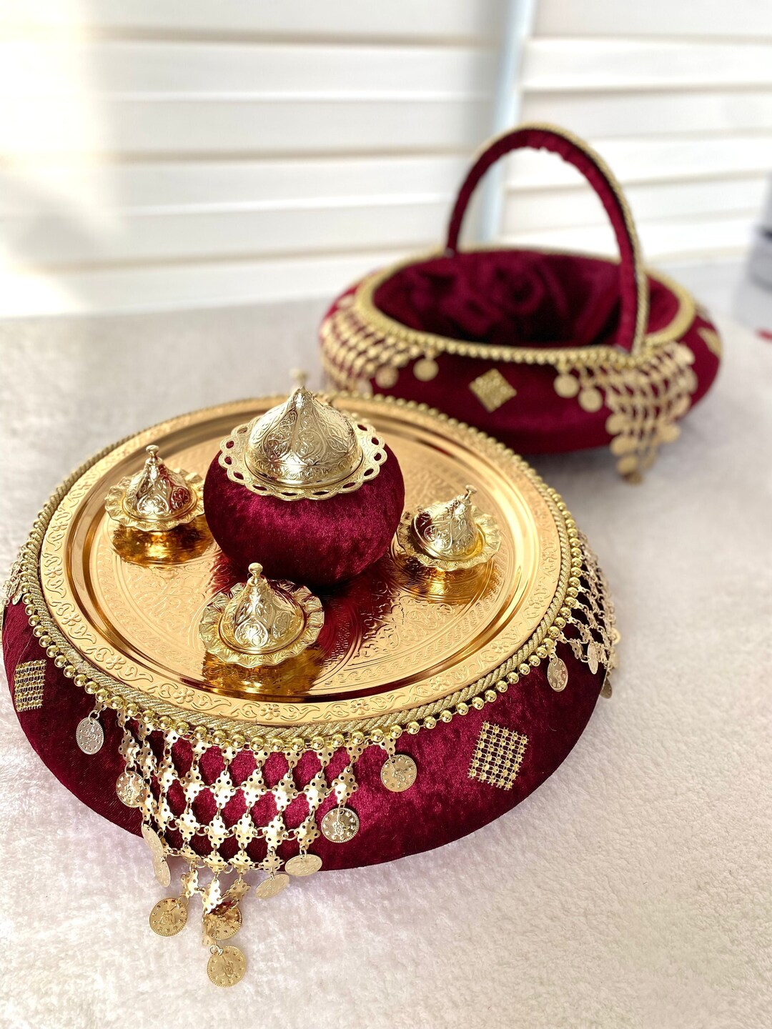 Henna Tray and Basket Henna Night Basket for Bridesmaids and Etsy