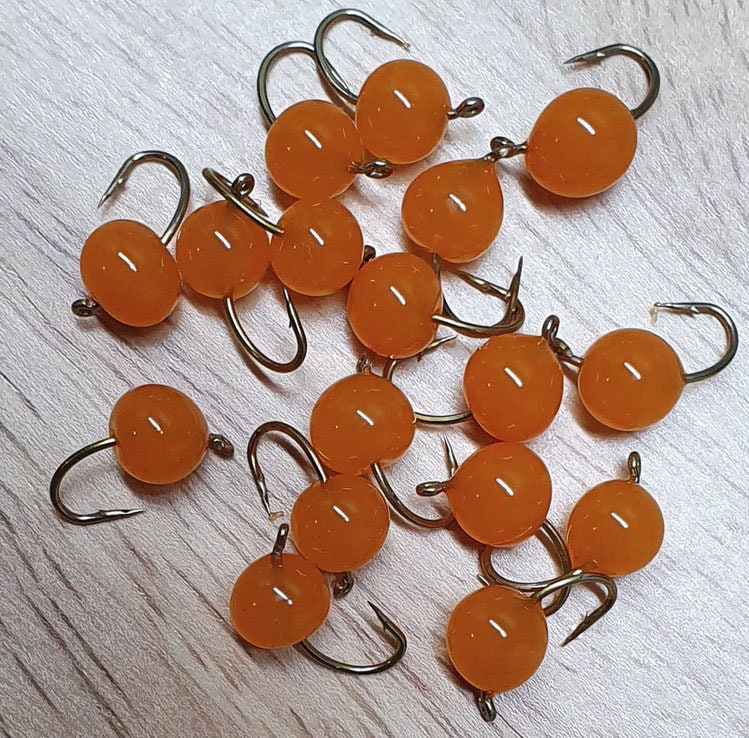 Six Size 12 Salmon Egg Flies Etsy