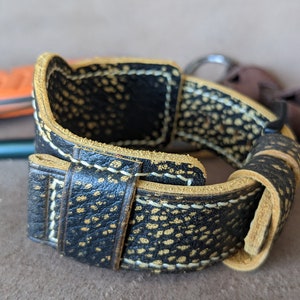 Handgemaakte horlogeband. Echt leren band. Vintage stijl horlogemanchet 20 22 24 26 mm. Aangepaste maat horlogeband