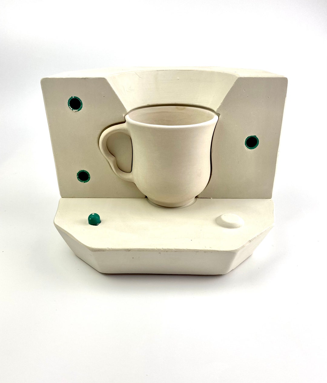Plaster Mold for Coffee Mug, Ceramic Mold, Mug Mold, Plaster Mould for