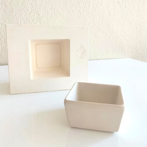 Plaster Mold for Bowl, Bowl Mold, Hand made Mold, Ceramic Mold, Stoneware Mold, Slip Mold, Slip Casting Mold, Cast Mold