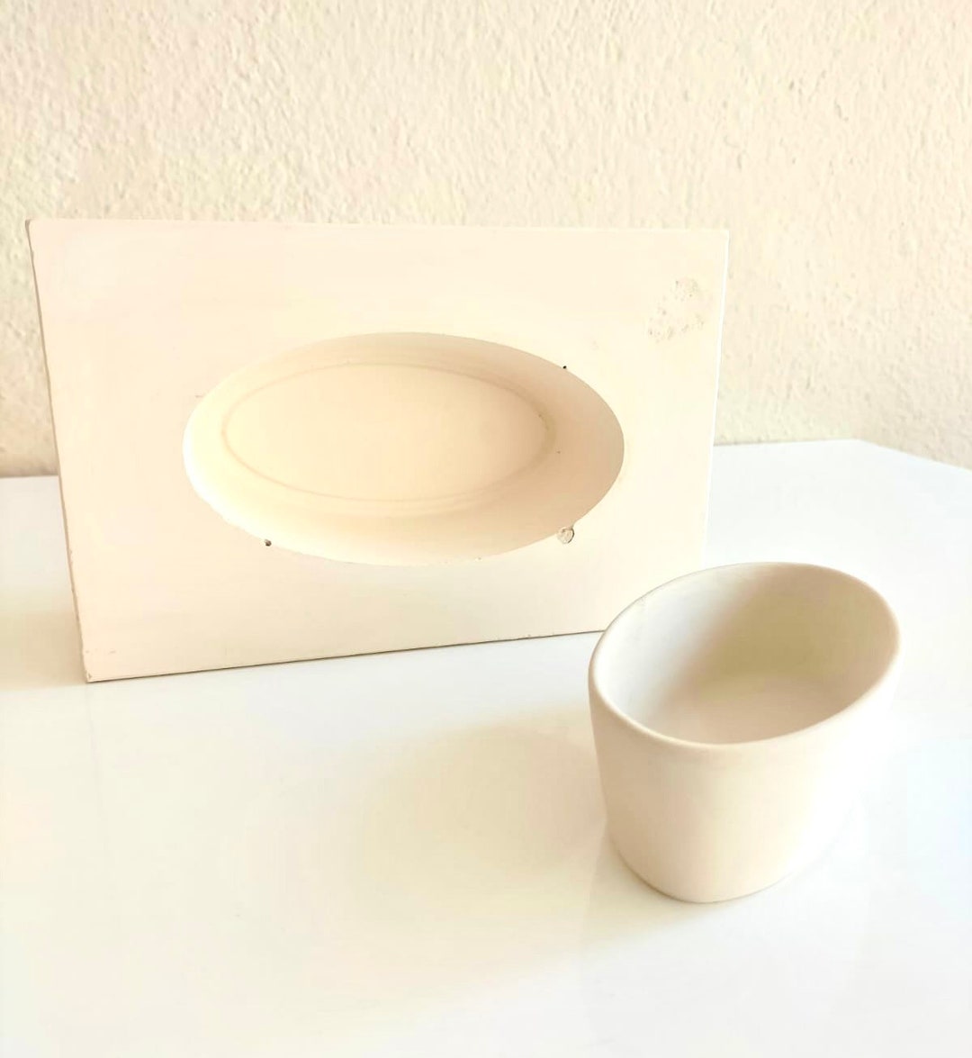 Plaster Mold for Plate, Plate Mold, Hand Made Mold, Ceramic Mold