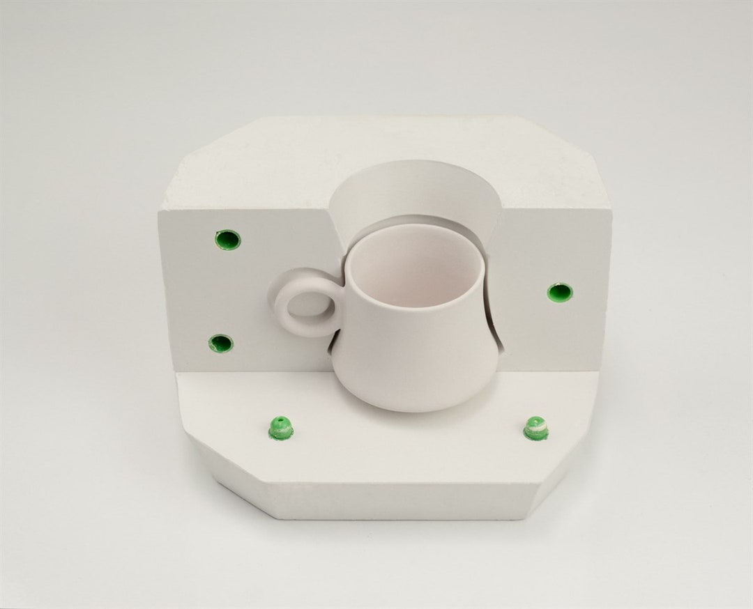 Plaster Mold for Coffee Mug, Ceramic Mold, Mug Mold, Plaster Mould for