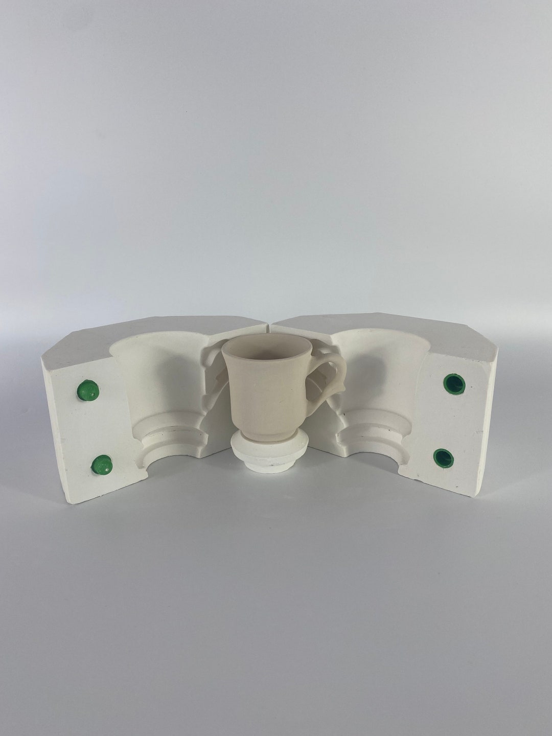 Plaster Coffee Mug Mold: Slip Casting Ceramic Mould - Etsy