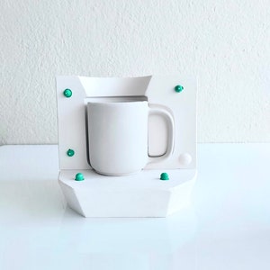 Milano / Molde de yeso para taza de café, molde de cerámica, molde para taza, molde de yeso para cerámica, molde de colada, molde de colada, molde de taza de colada