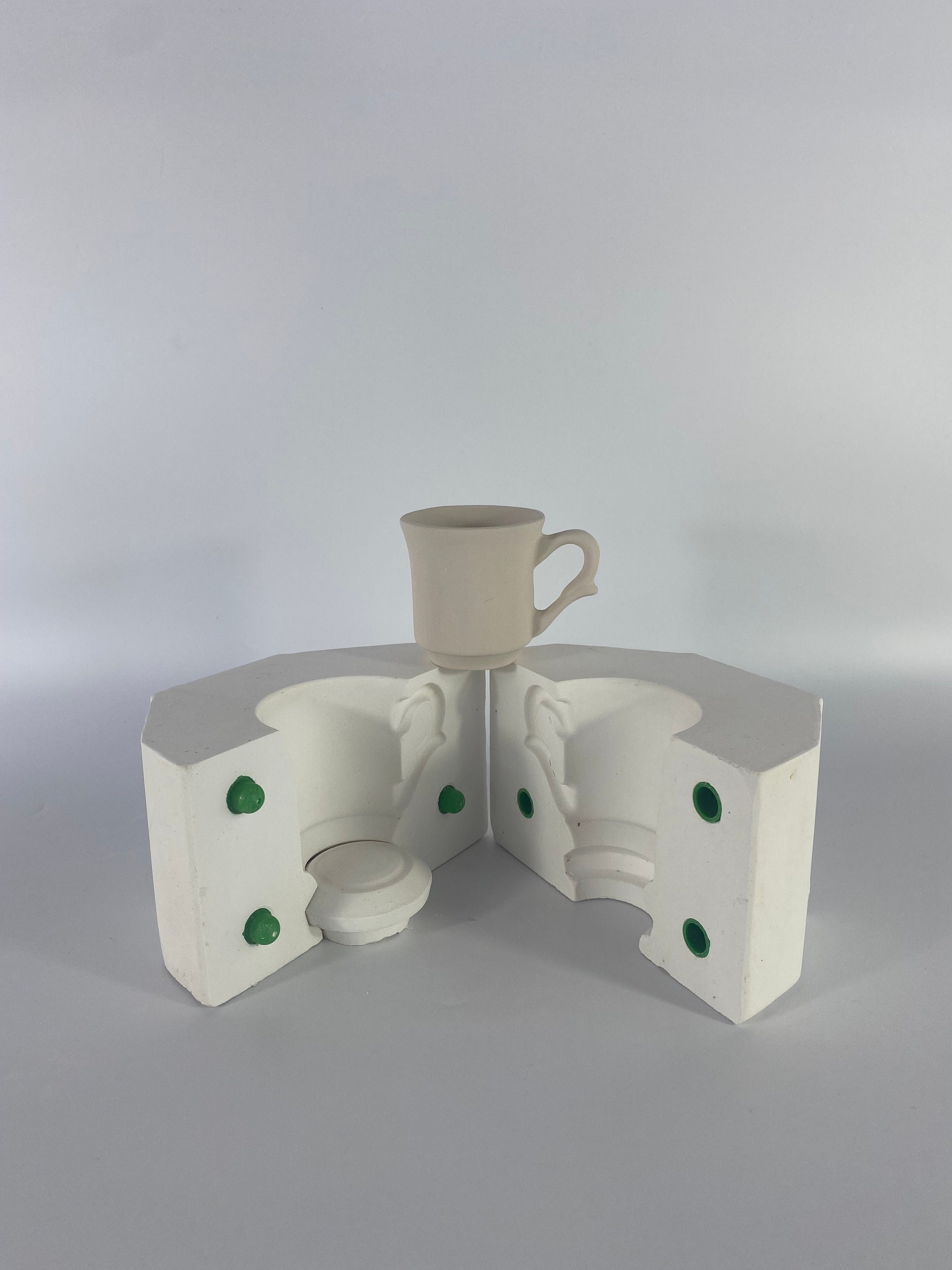 Plaster Coffee Mug Mold: Slip Casting Ceramic Mould - Etsy