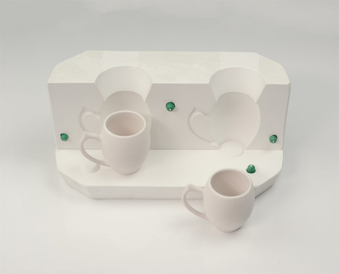 Plaster Mold for Coffee Mug Ceramic Mold Mug Mold Plaster Etsy