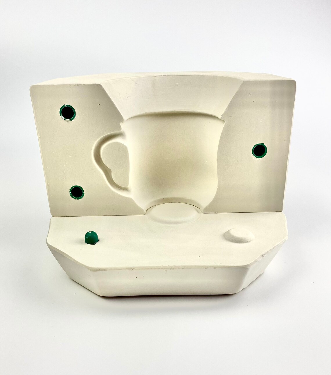 Plaster Mold for Coffee Mug Ceramic Mold Mug Mold Plaster Etsy