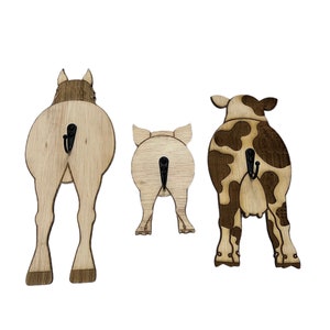 Kids Barnyard Animal Hooks