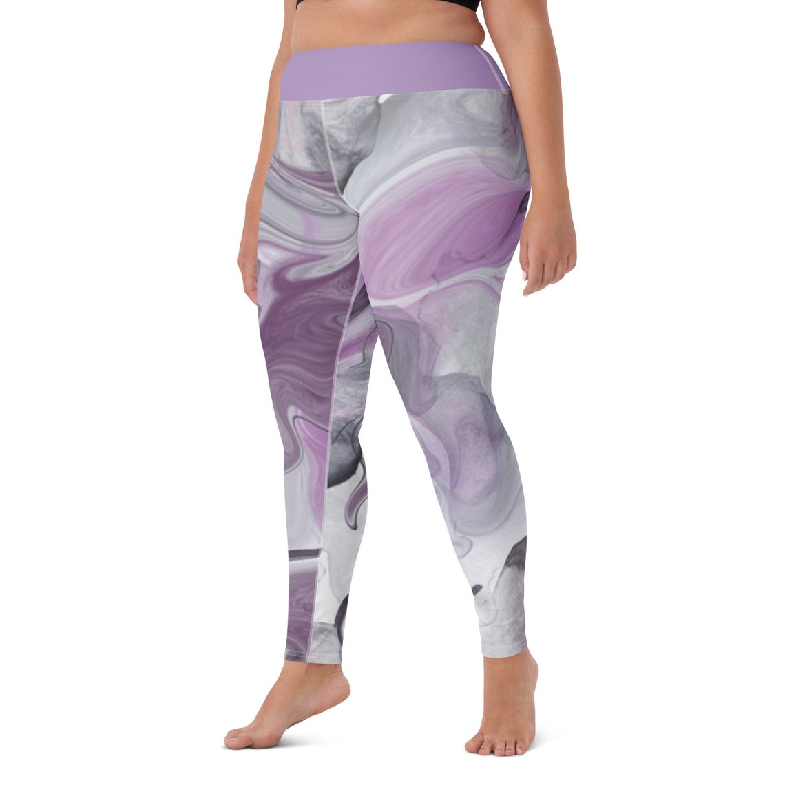 Womens Yoga Regular Pant With Zipper Pocket - Charcoal Grey