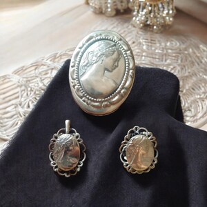 Camafeo de plata napolitana 900