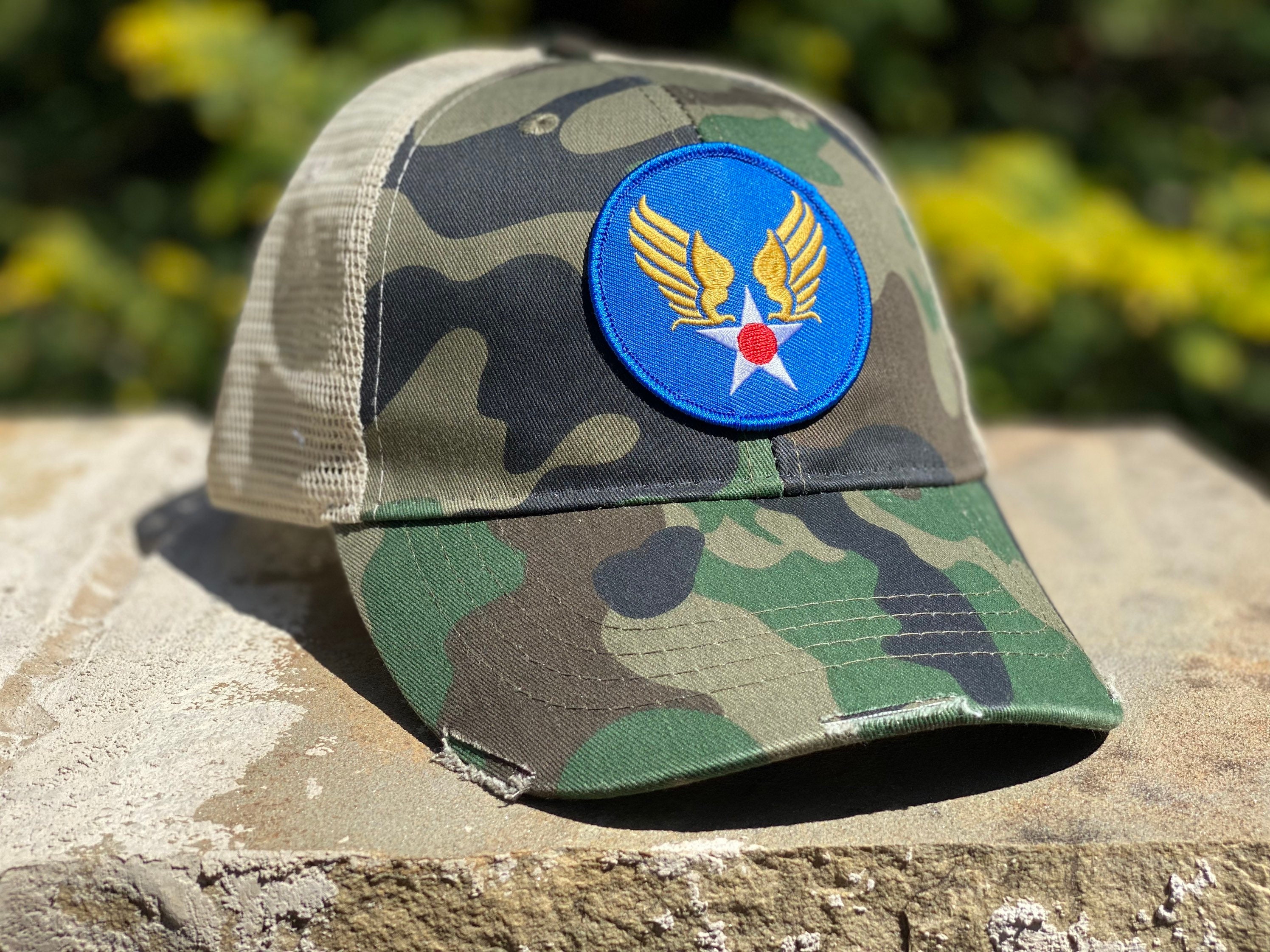 Toppa Scudo US Army Air Corps Seconda Guerra Mondiale - Colore - Nuova - Veteran Owned Business
