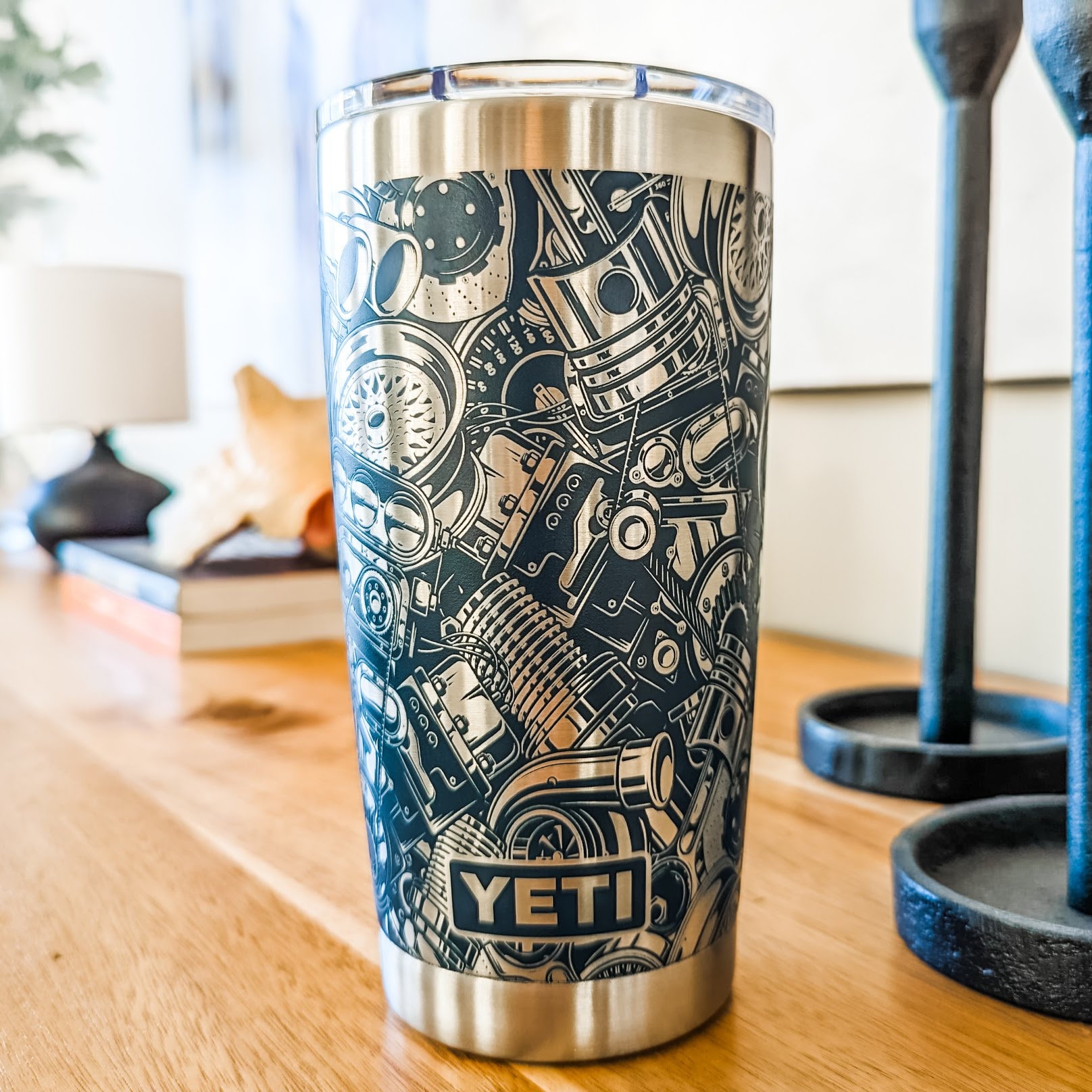 20oz - 360 Car Parts Laser Engraved YETI Tumbler - Etsy Canada