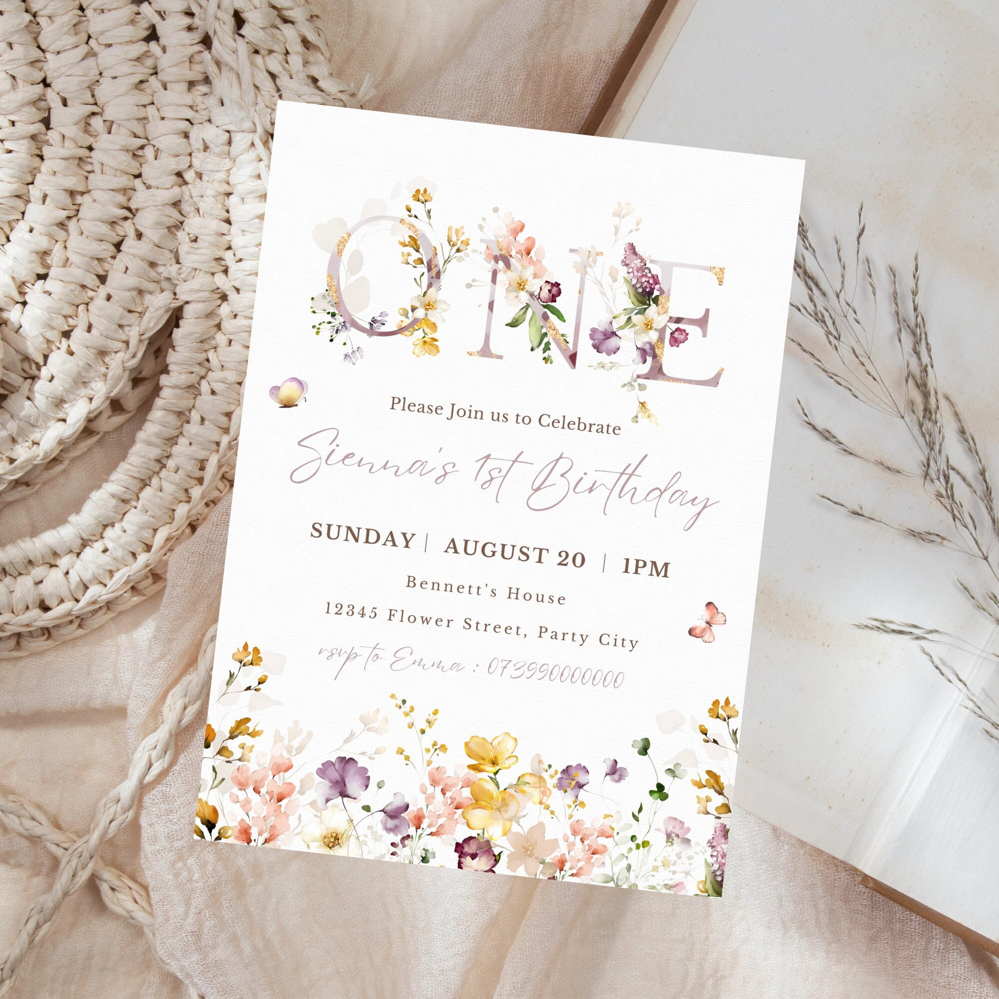 Dior Event Invitation  Business card design, Name card design