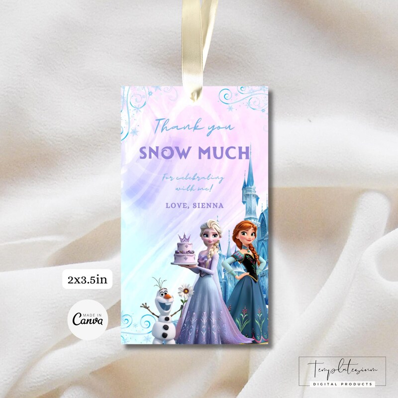 Frozen Clipart Editable - Etsy