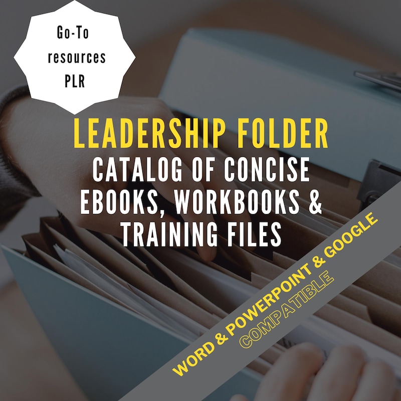 Training Guide Folder Training Folder - Etsy