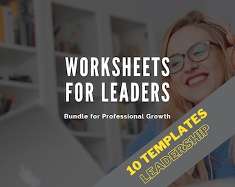 Leadership Worksheets Templates Development Skills Lead Effective, Style, Self-Evaluation, Communication, Framework etc. 10+ guides