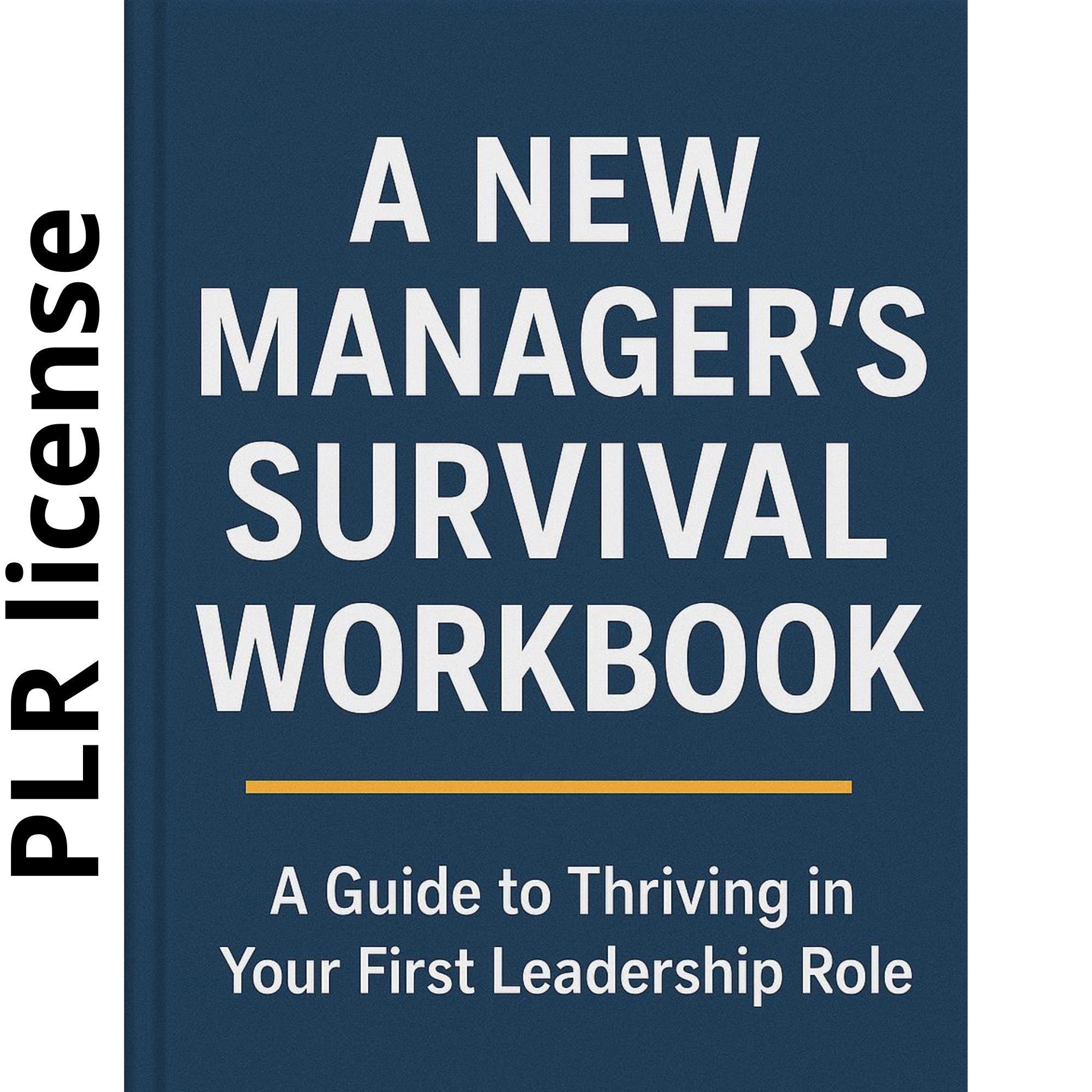 Manager Workbook Survival : Leadership Guide and HR Templates (PLR) 70+ Pages - Etsy