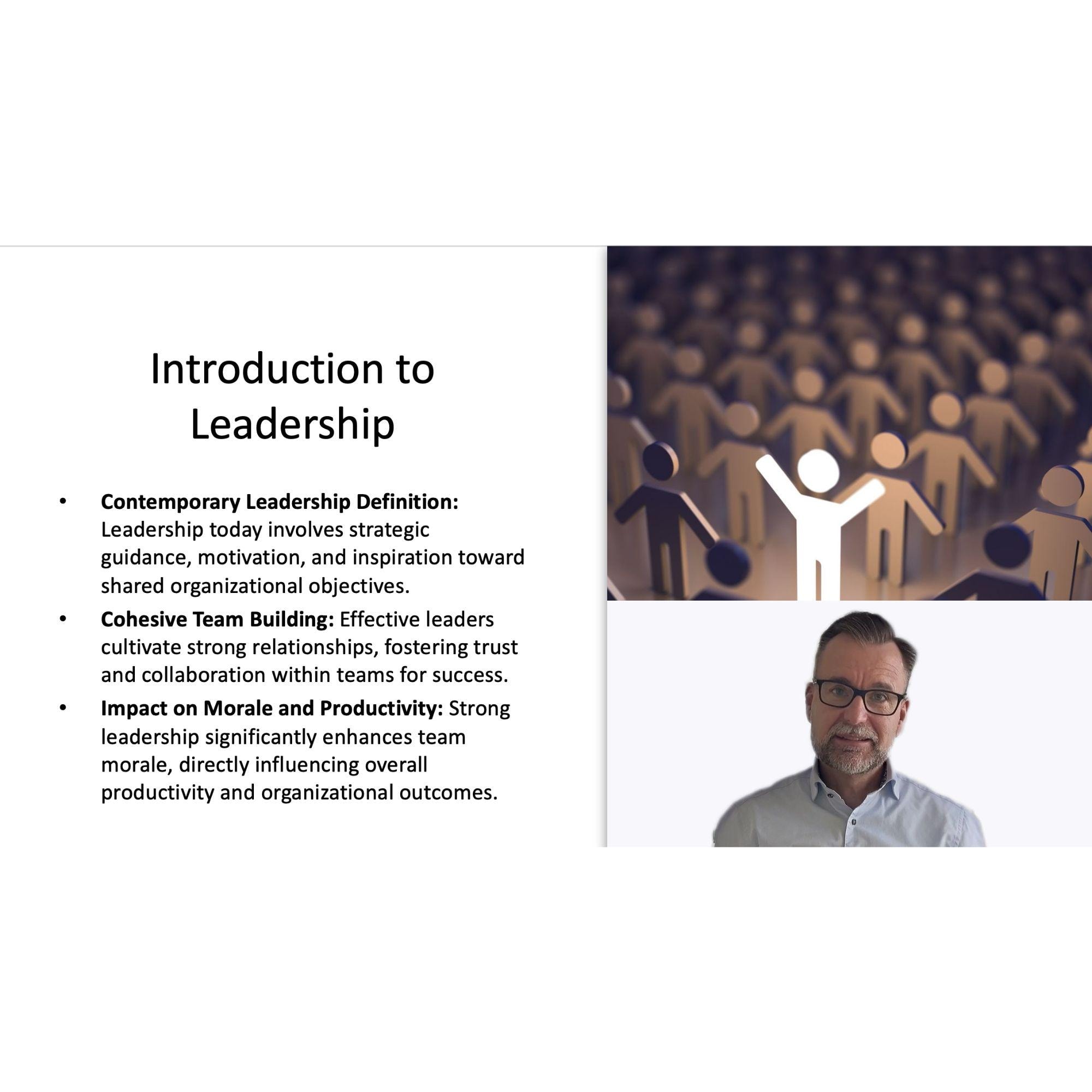 Leadership Foundations Video Course: Team Building & Strategy (single ...