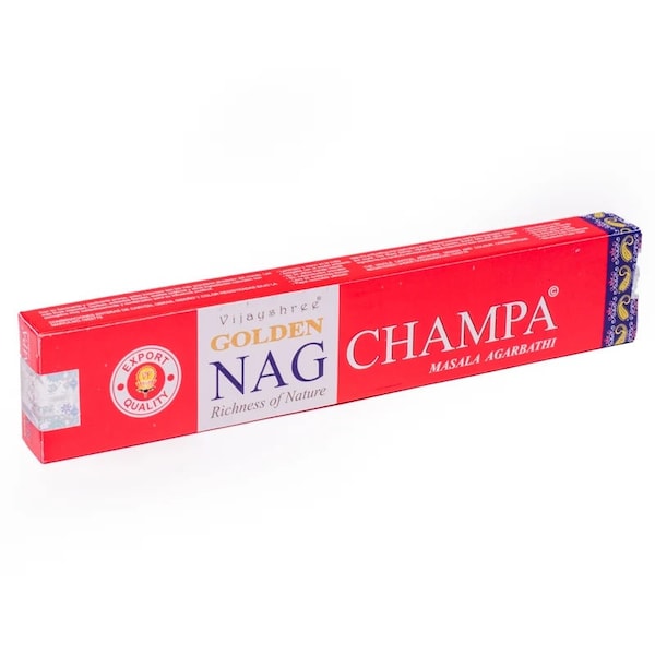 Golden Nag ~ Champa ~ Räucherstäbchen ~ Räucherwerk