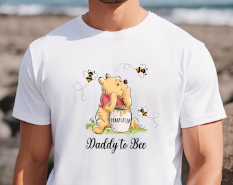 Daddy To Bee Shirt, New Dad T-shirt, Fathers Day Gift, First Time Dad Tee