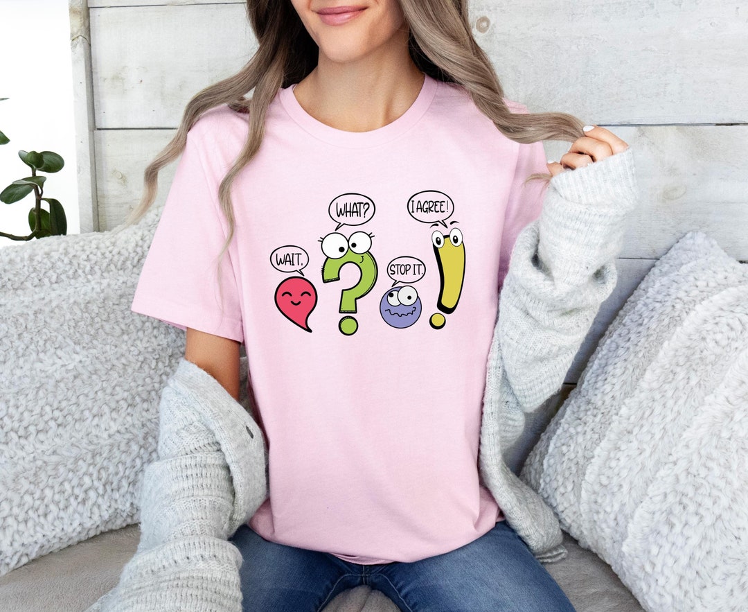 Funny Teacher Shirt, Grammar Shirt, Cute Teacher Gift, Teacher