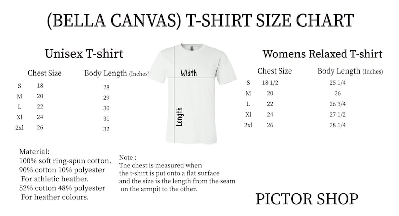 a women's t - shirt size chart for a t - shirt