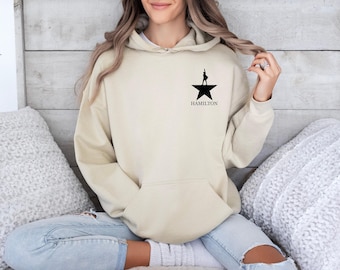 Hamilton Hoodie, American Musical, Musical Theatre Gift, Alexander Hamilton, Hamilton Musical, Kids Hamilton Hoodie, Womens Hamilton