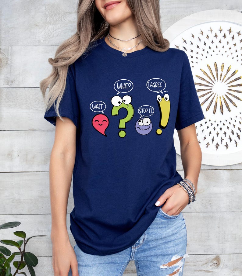 Funny Teacher Shirt, Grammar Shirt, Cute Teacher Gift, Teacher