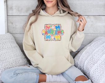 Autism Hoodie, Autism Mum Hoodie, Autism Awareness Hoodie, Neurodiversity Hoodie, Women Autism Hoodie, Autism Mama Gift, Autism Advocate Top