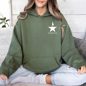 Hamilton Hoodie, American Musical, Musical Theatre Gift, Alexander Hamilton, Hamilton Musical, Kids Hamilton Hoodie, Womens Hamilton image 3