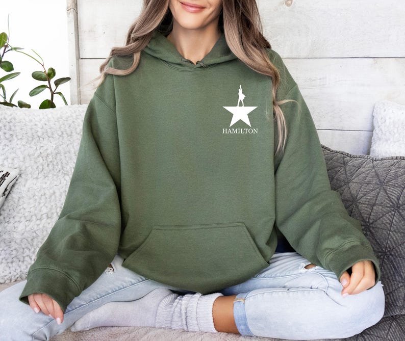 Hamilton Hoodie, American Musical, Musical Theatre Gift, Alexander Hamilton, Hamilton Musical, Kids Hamilton Hoodie, Womens Hamilton image 3