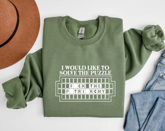 Fuck The Patriarchy Sweater, Feminist Sweatshirt, Political Sweater, Equality Sweatshirt, Women Rights Sweater, Women Empowerment Sweater