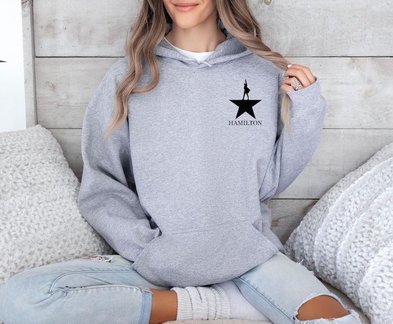 Hamilton Hoodie, American Musical, Musical Theatre Gift, Alexander Hamilton, Hamilton Musical, Kids Hamilton Hoodie, Womens Hamilton image 5