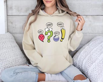 Grammar Teacher Hoodie, Funny School Hoodie, Teacher Appreciation Hoodie, Synonym Rolls Hoodie, New Teacher Gift, Punctuation Teacher Hoodie